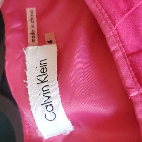 Hot pink Barbiecore Calvin Klein dress - Picture 3 of 4